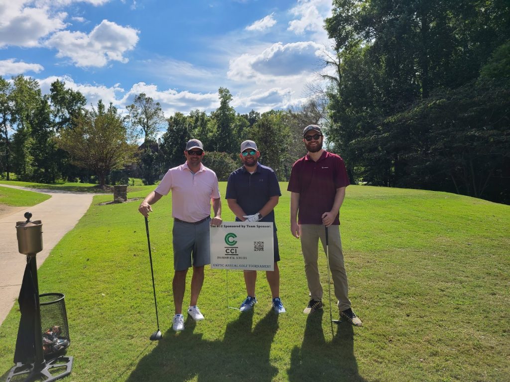 Groundwater Professionals of North Carolina annual golf tournament